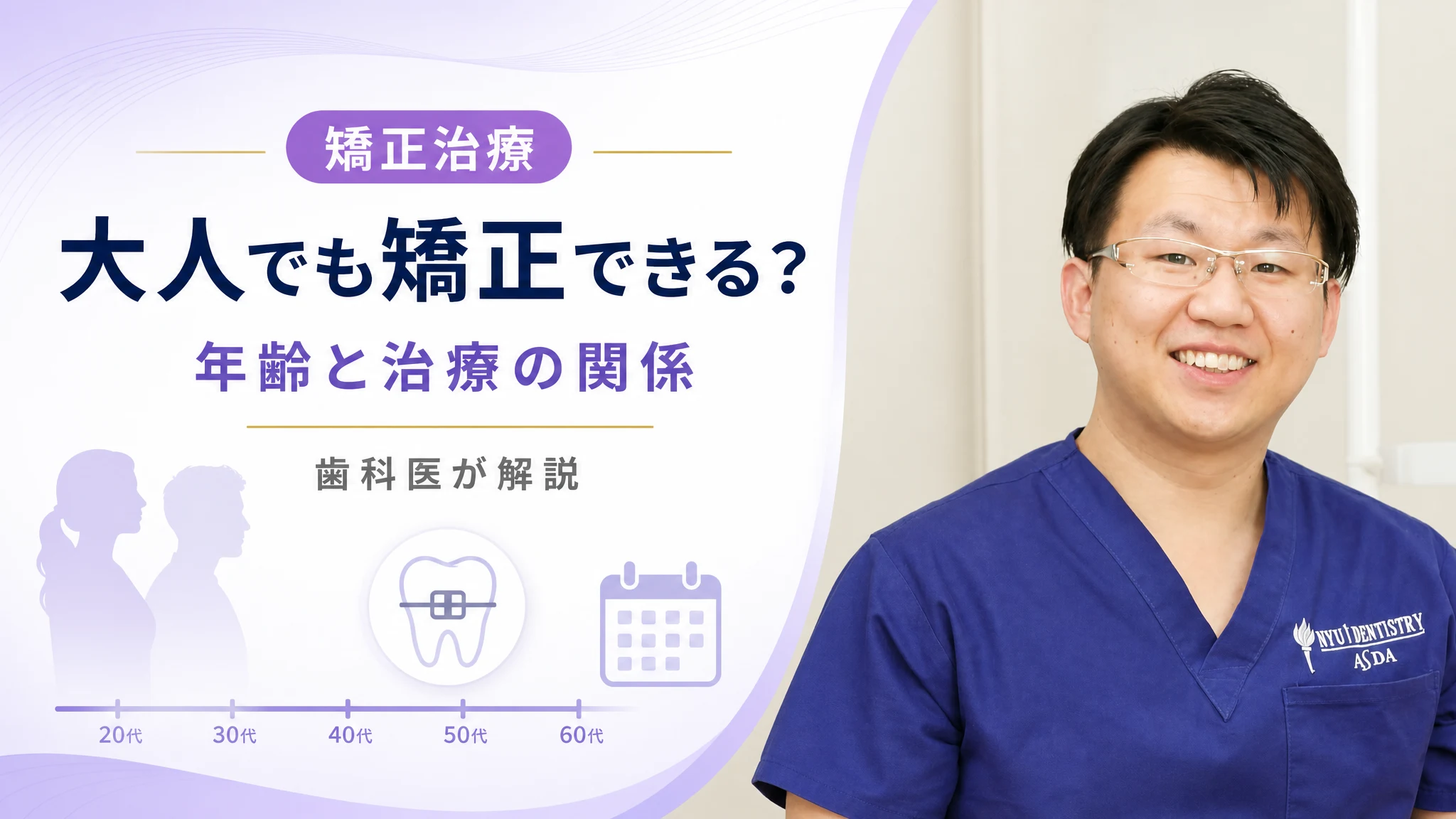 大人になってからでも矯正できる?年齢と治療の関係を解説